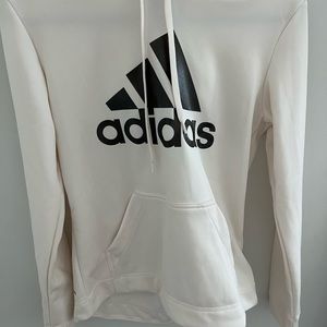 Cream Adidas Dri-Fit Hoodie